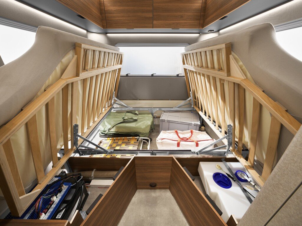 Novaline 442 Schlafbereich Stauraum