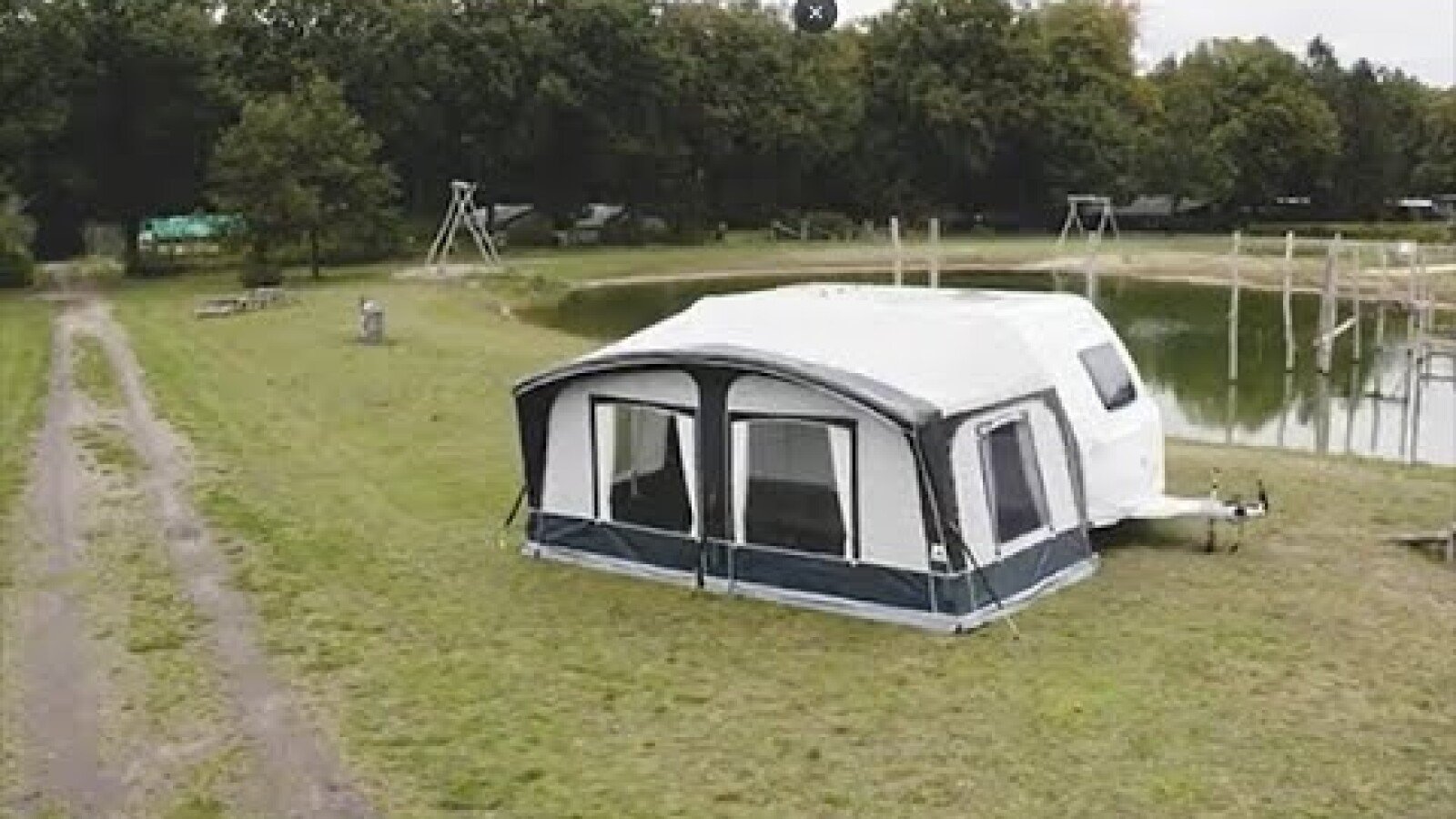 Opbouw Doréma voortent: Octavia Air, Monaco Air en Horizon Air serie