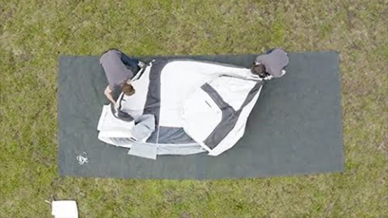 Opvouwinstructie Doréma voortent Mistral serie