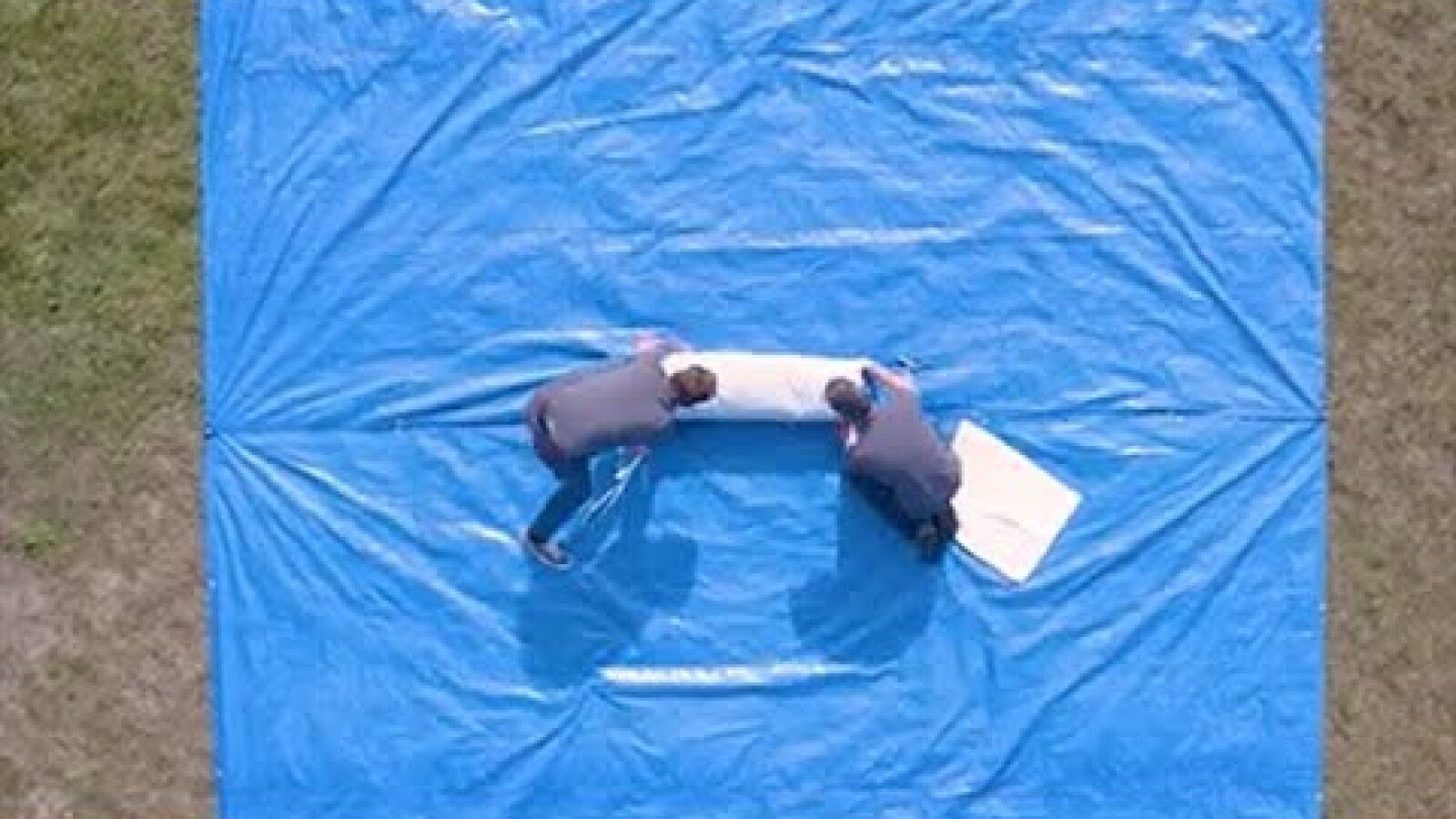 Opvouwinstructie Doréma voortent